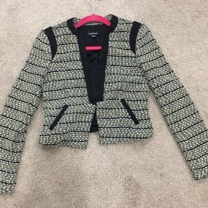 Bebe Gold & black blazer. ✨worn once✨